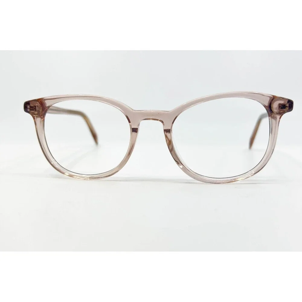 Warby Parker Durand Eyeglasses Womens Pink Clear Frame 48-18-142 Medium